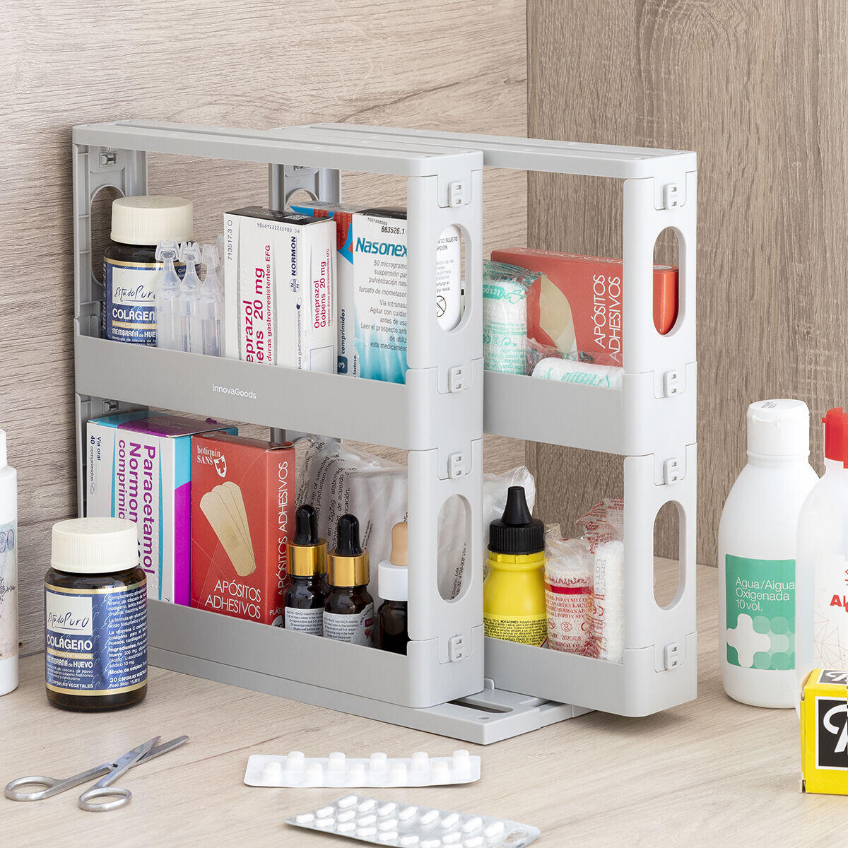 Organizador de Especias Deslizante y Pivotante Rispick