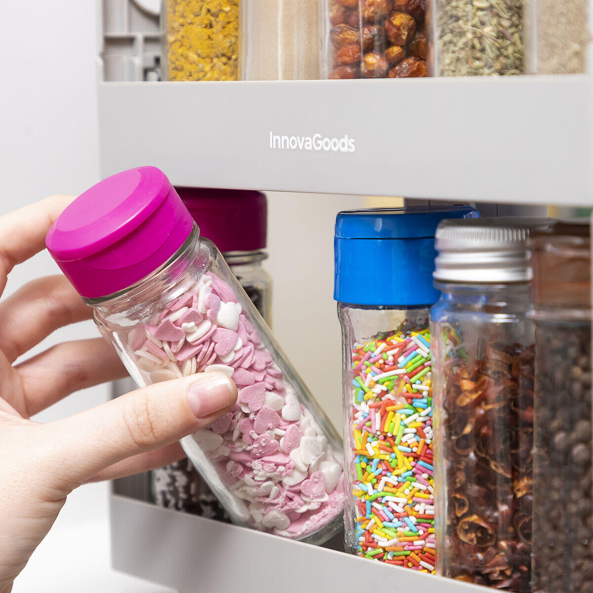 Organizador de Especias Deslizante y Pivotante Rispick