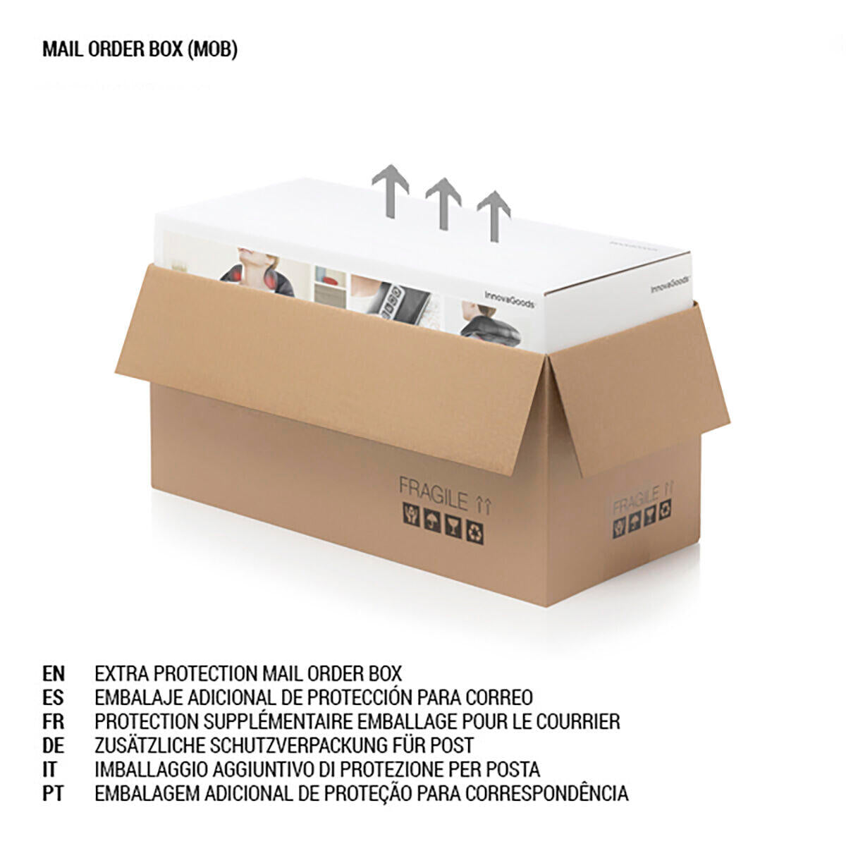 Espejo LED Plegable con Organizador de Maquillaje 3 en 1 Panomir