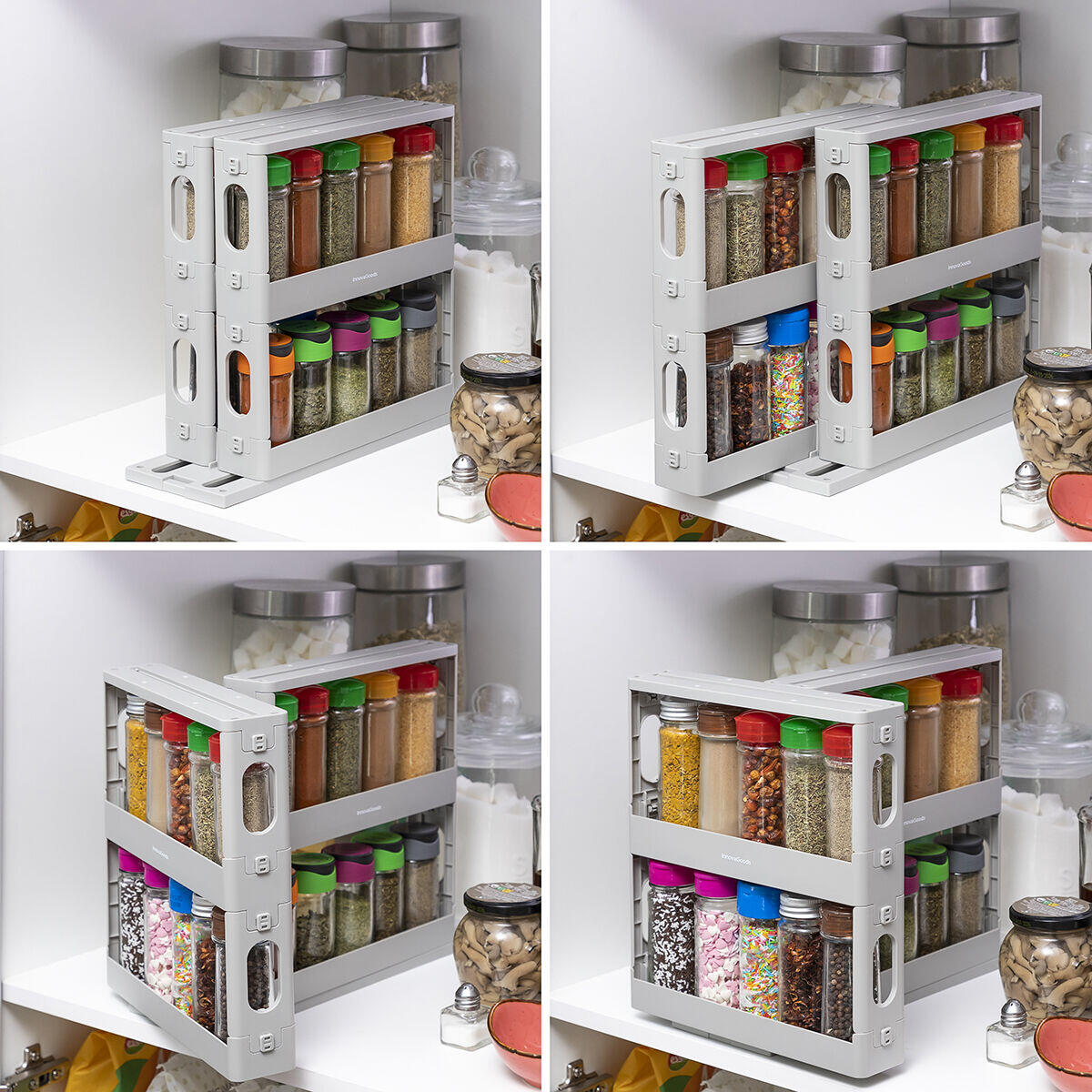 Organizador de Especias Deslizante y Pivotante Rispick