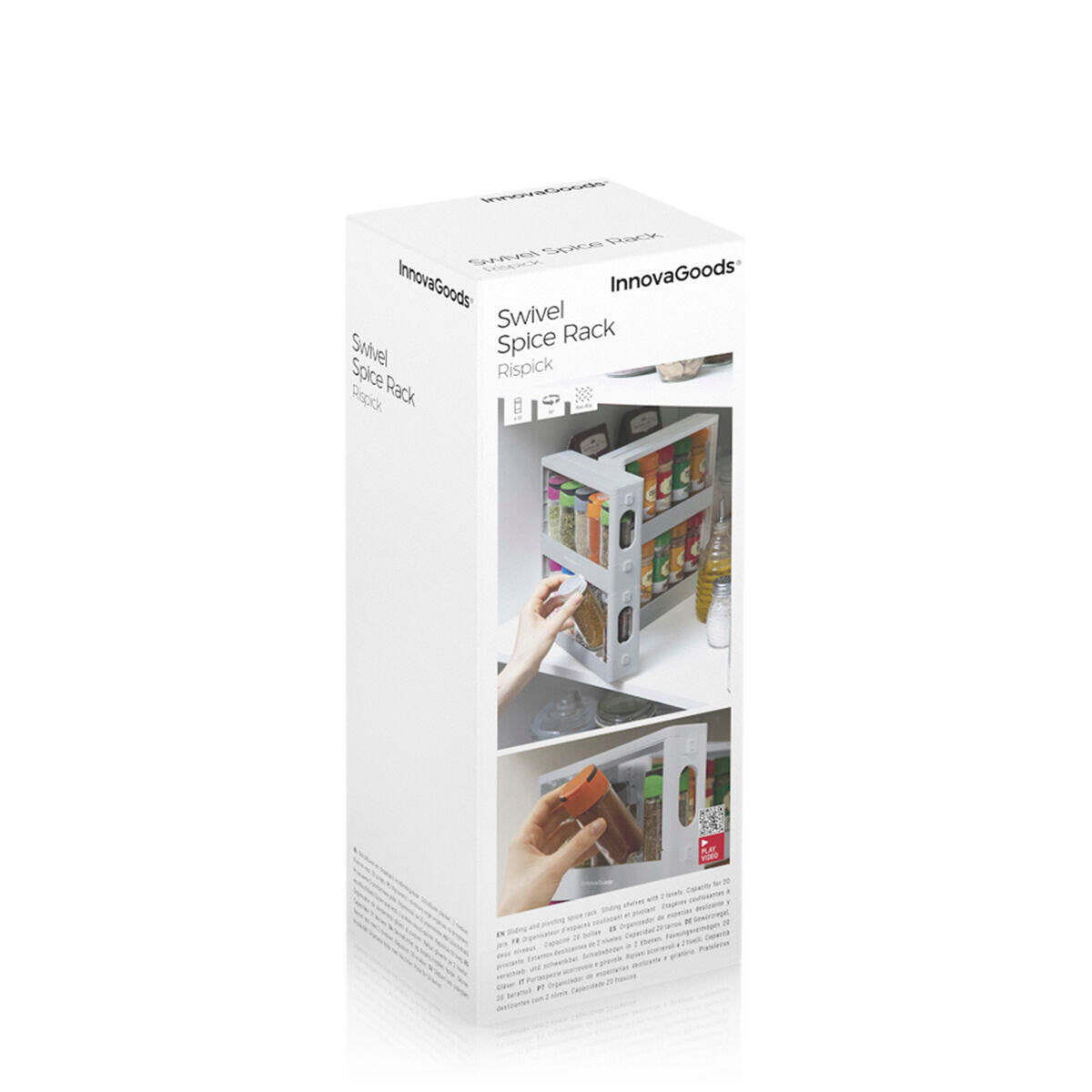 Organizador de Especias Deslizante y Pivotante Rispick