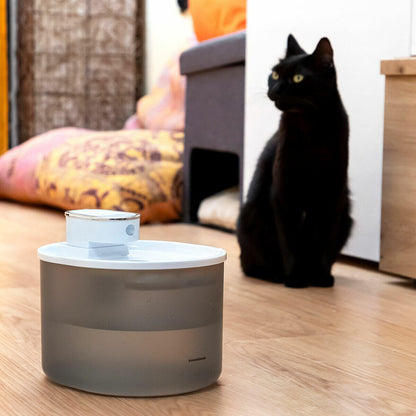 Fuente para Gatos Recargable con Sensor