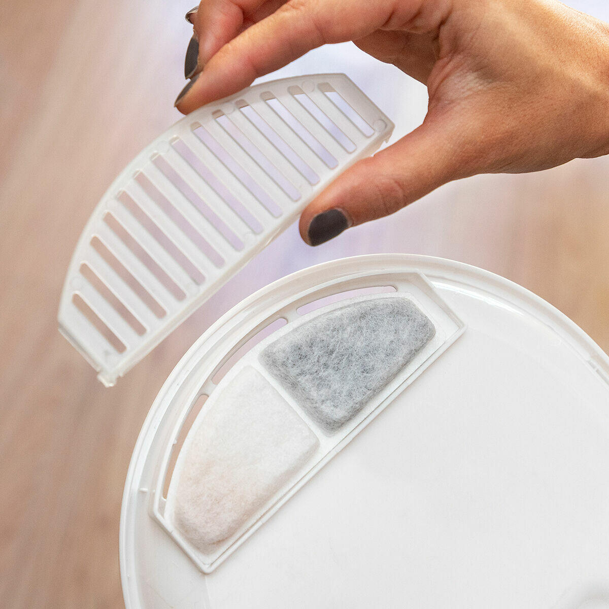 Fuente para Gatos Recargable con Sensor